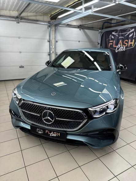 Mercedes E Klasa — korekta lakieru i powłoka ceramiczna — efekt realizacji